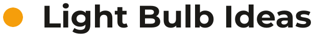 Light Bulb Ideas Studio
